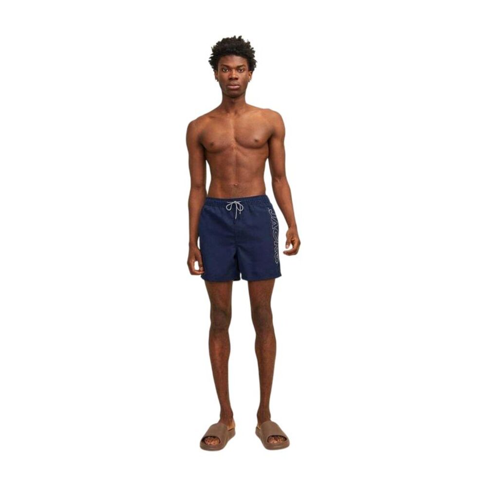 Jack And Jones Mens Quick Dry Swim Shorts / Navy Blazer